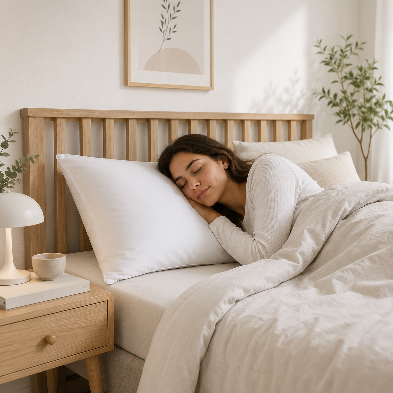 Almohada Florentino Pluma 50x70 cm, Masel-2