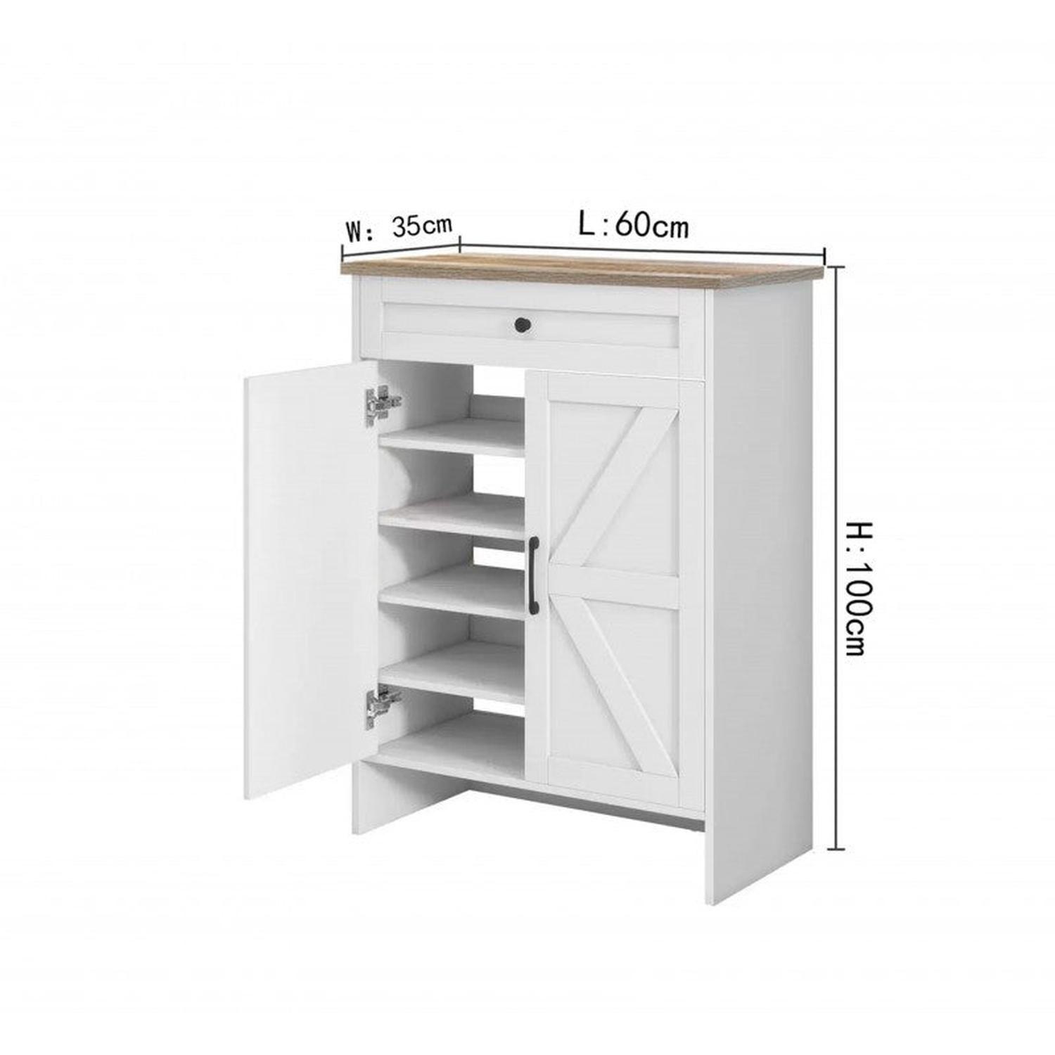 Mueble zapatero para 22 zapatos-2
