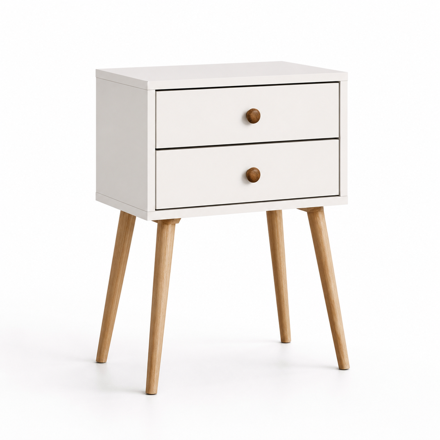 Velador Doble Eames White-0