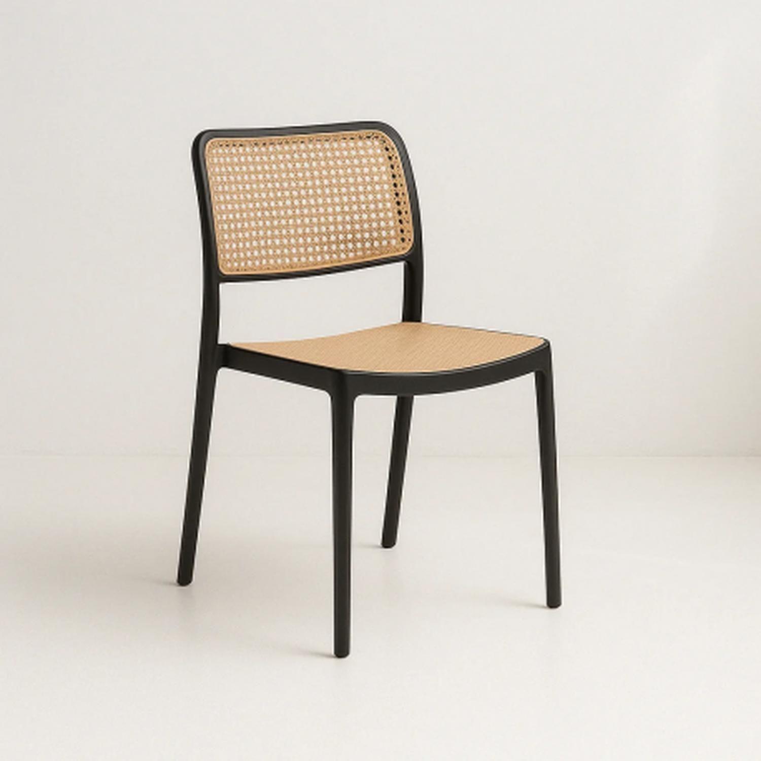 Silla Comedor Marques Negra-0