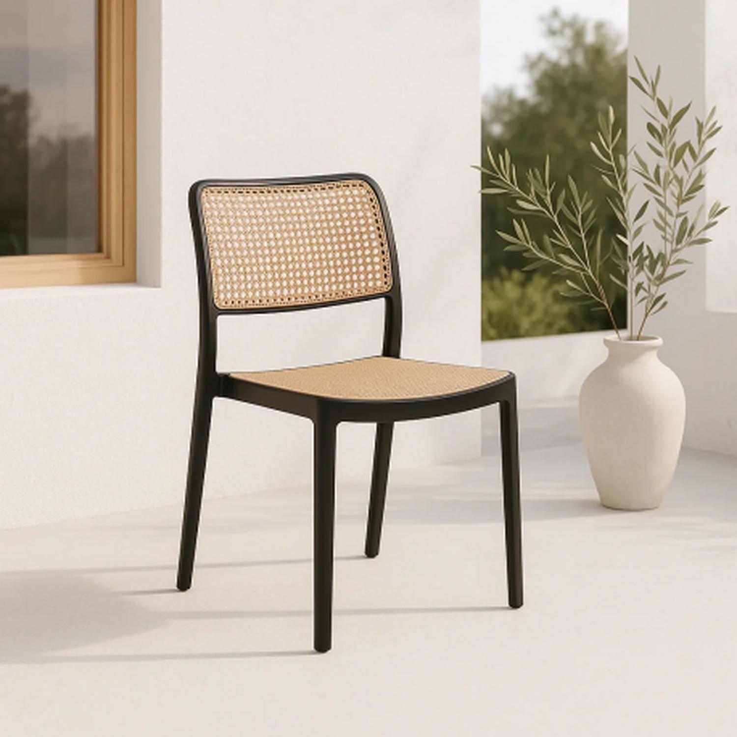 Silla Comedor Marques Negra-1