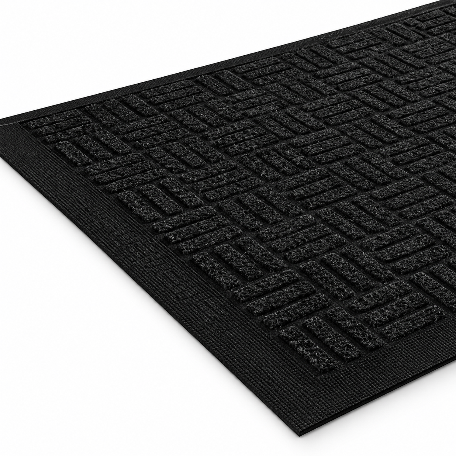 Limpia Pies Antideslizante 75x45cm Negro-5