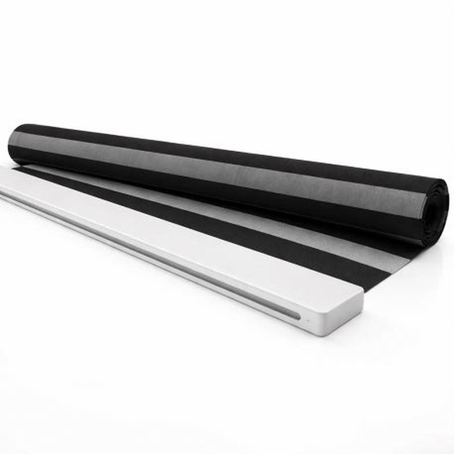 Cortina Roller Duo Negra Biancobelo - 60x220 cm-0