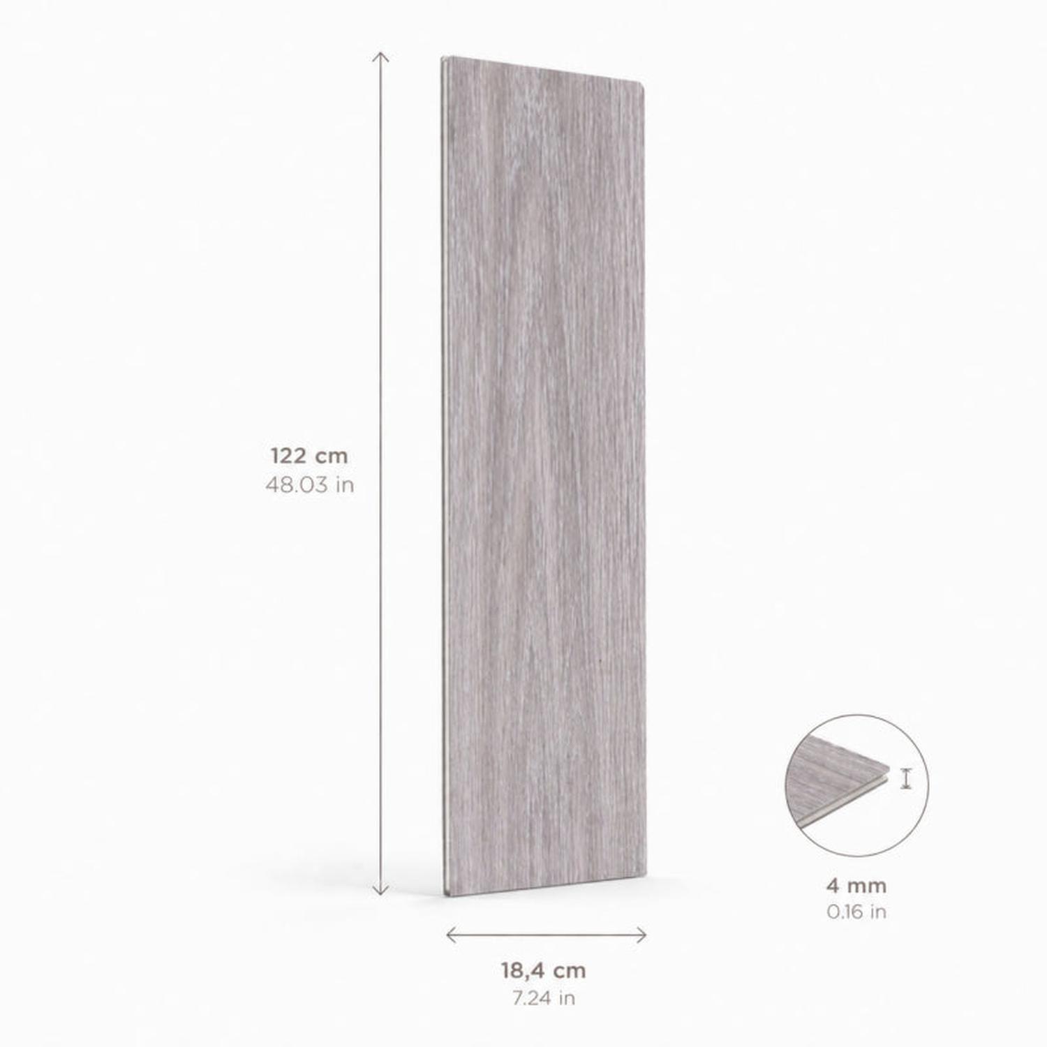 Piso vinilico SPC caja 12 unidades madera gris 2,69m2 122x184cm 4mm espesor-3