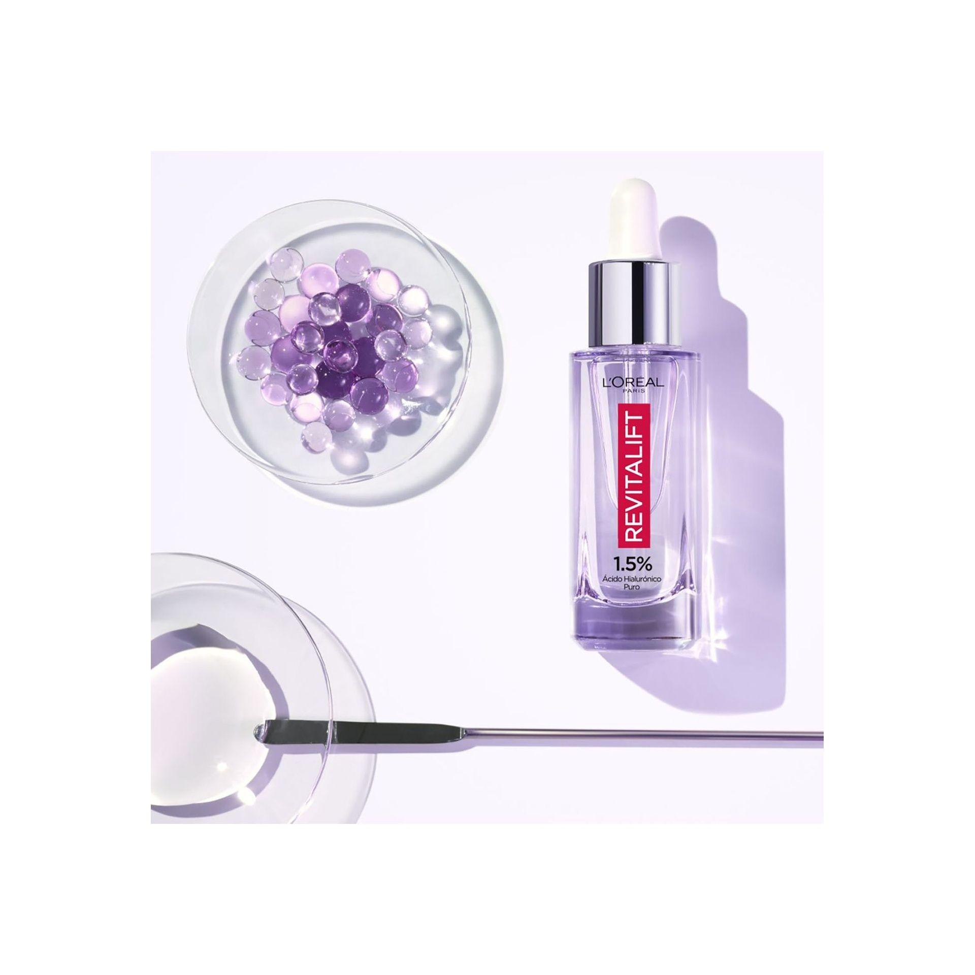 Pack L'Oréal Paris Revitalift Glass Skin Sérum Ácido Hialurónico + Crema Líquida-6