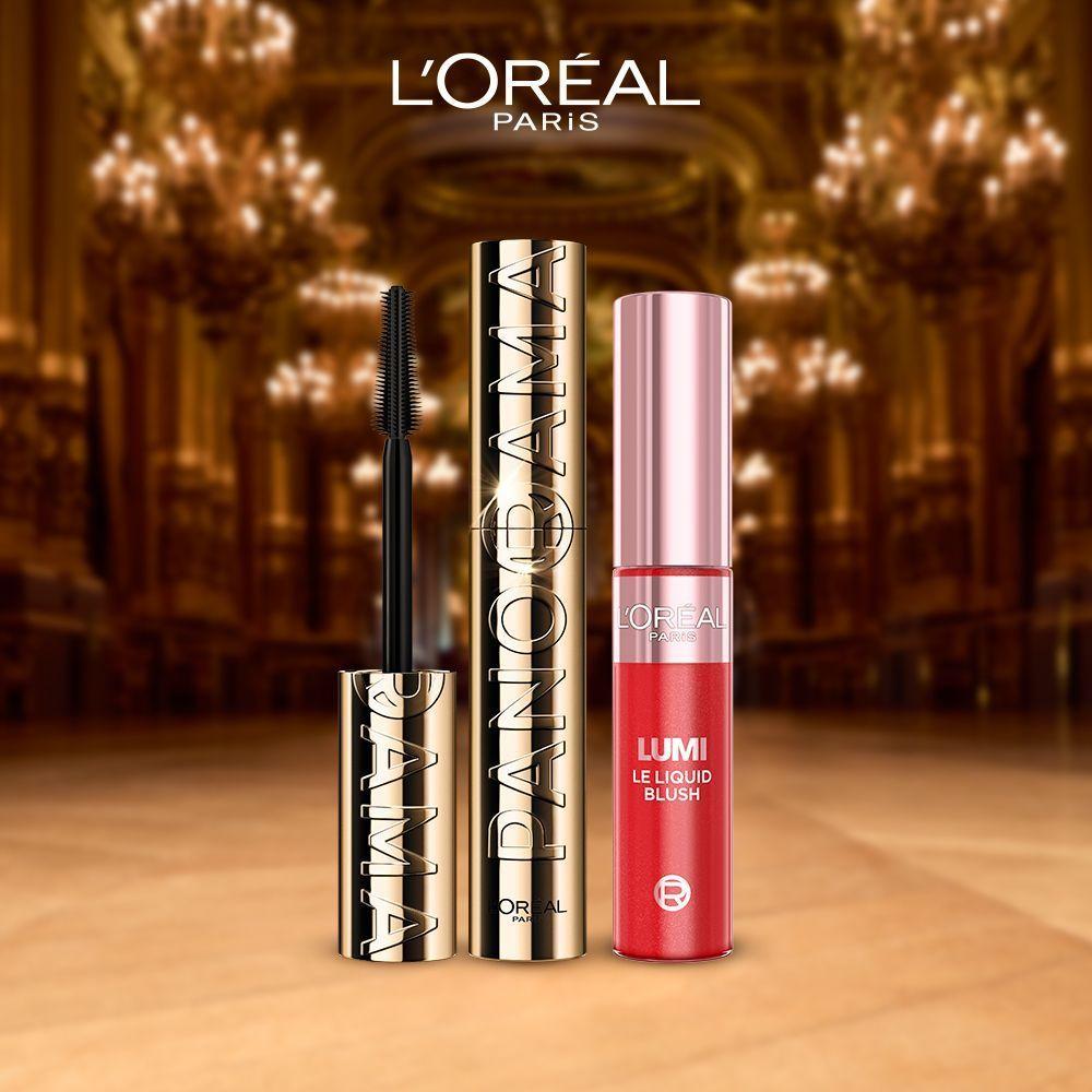 Voluminous Panorama Waterproof Mascara + Glotion Blush Rouge Paris-2