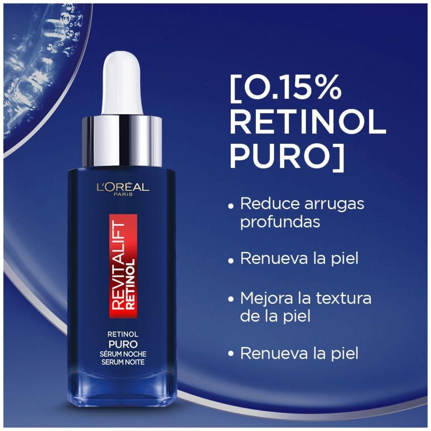 Pack rutina facial: Sérum Ácido Hialurónico + Sérum Noche Retinol Puro + Sérum UV Defender FPS50-4