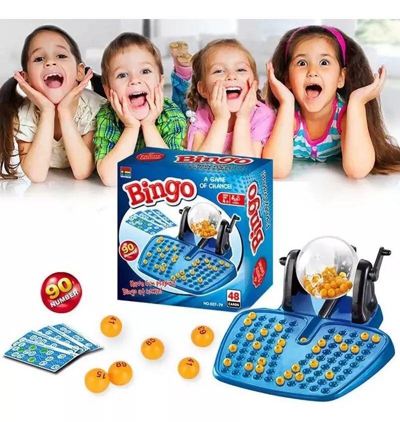 Set De Bingo Lota Completo Incluye Tombola Fichas Pelotas-1