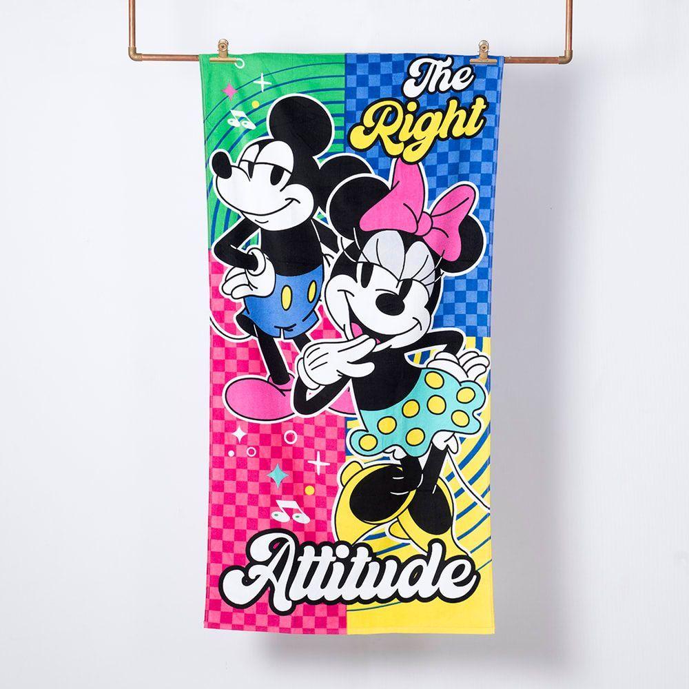 Toalla Playa Algodon 140x70 cm Minnie Attitude-0