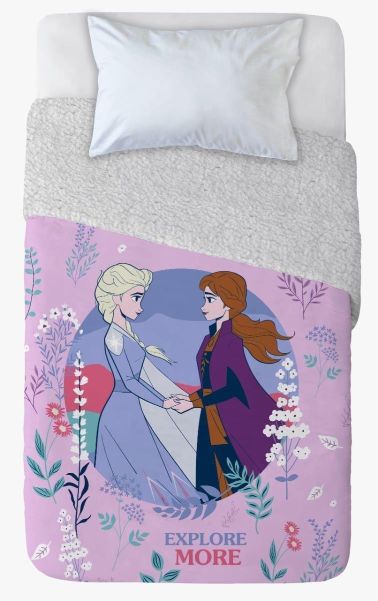 Frazada Termica Polar Sherpa Frozen 1.5 Plaza-1