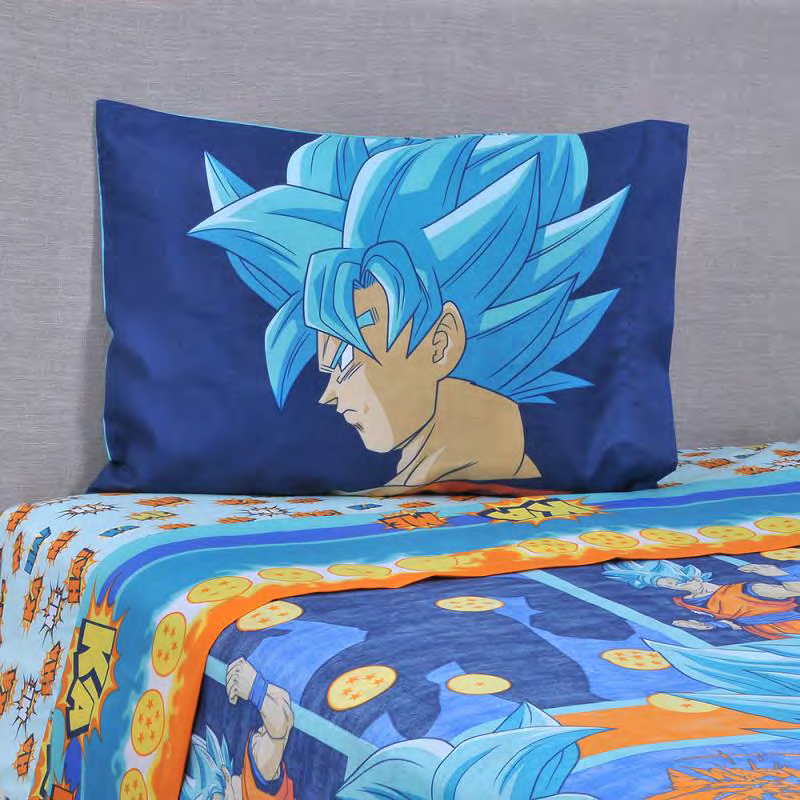 Sábana Mf 1,5pl Infantil Dragon Ball Z Dbs-0