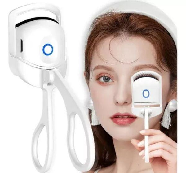 Rizador De Pestañas Eléctrico De Larga Duración Carga Usb-0