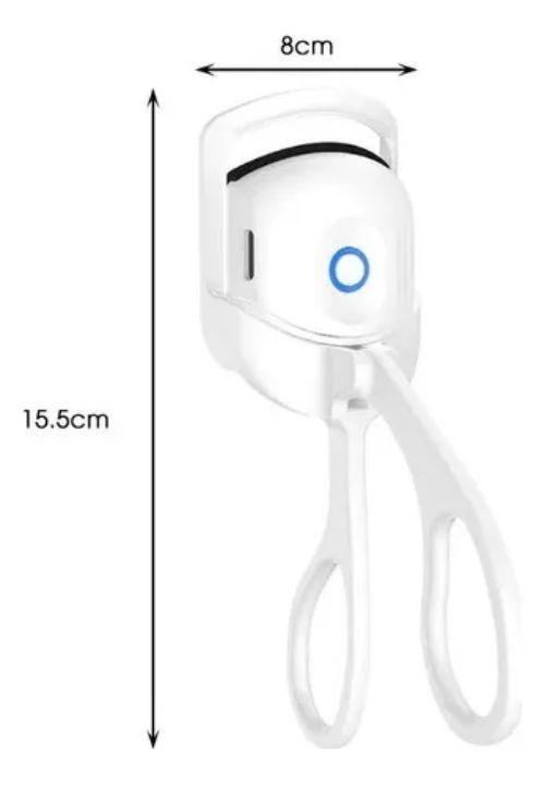 Rizador De Pestañas Eléctrico De Larga Duración Carga Usb-3