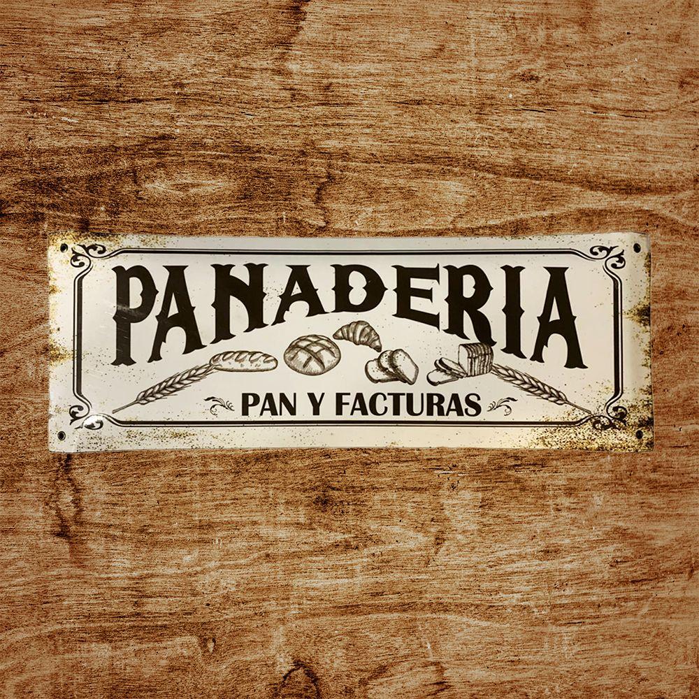 CARTEL CHAPA 20x54 PANADERIA - FIRE CHILE-1