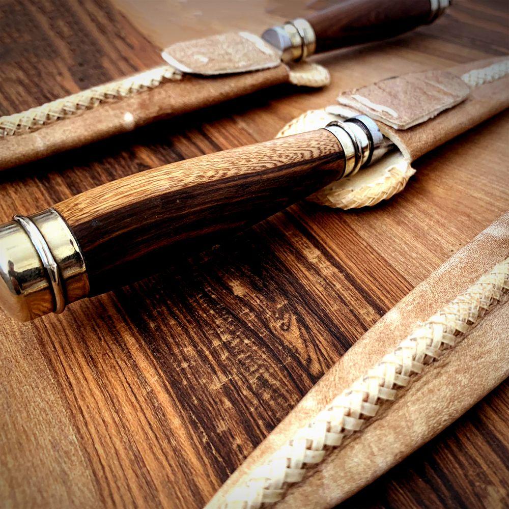 CUCHILLO FIRE INOX MADERA ALPACA 14CM - FIRE CHILE-3