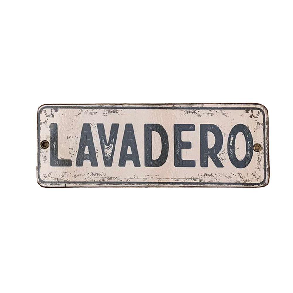 CARTEL CHAPA 8x22 (RECTANGULAR) LAVADERO - FIRE CHILE-0