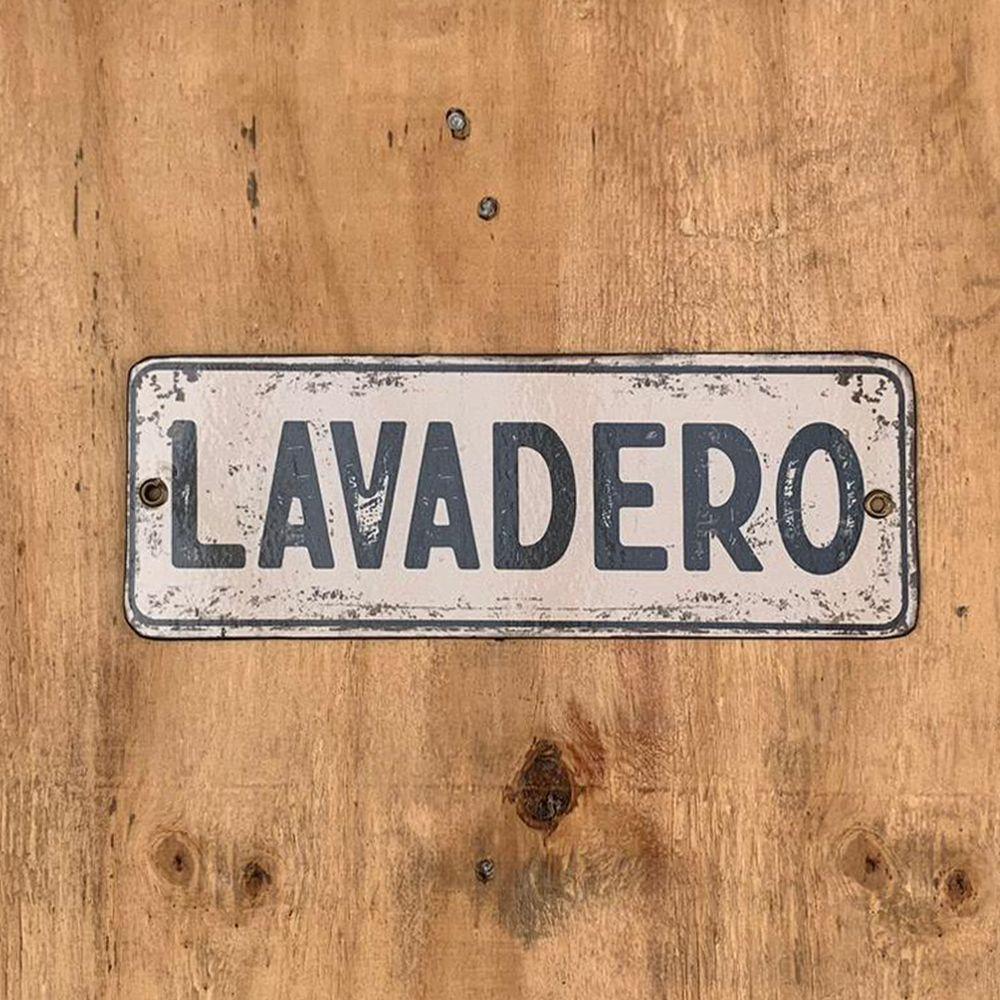 CARTEL CHAPA 8x22 (RECTANGULAR) LAVADERO - FIRE CHILE-1