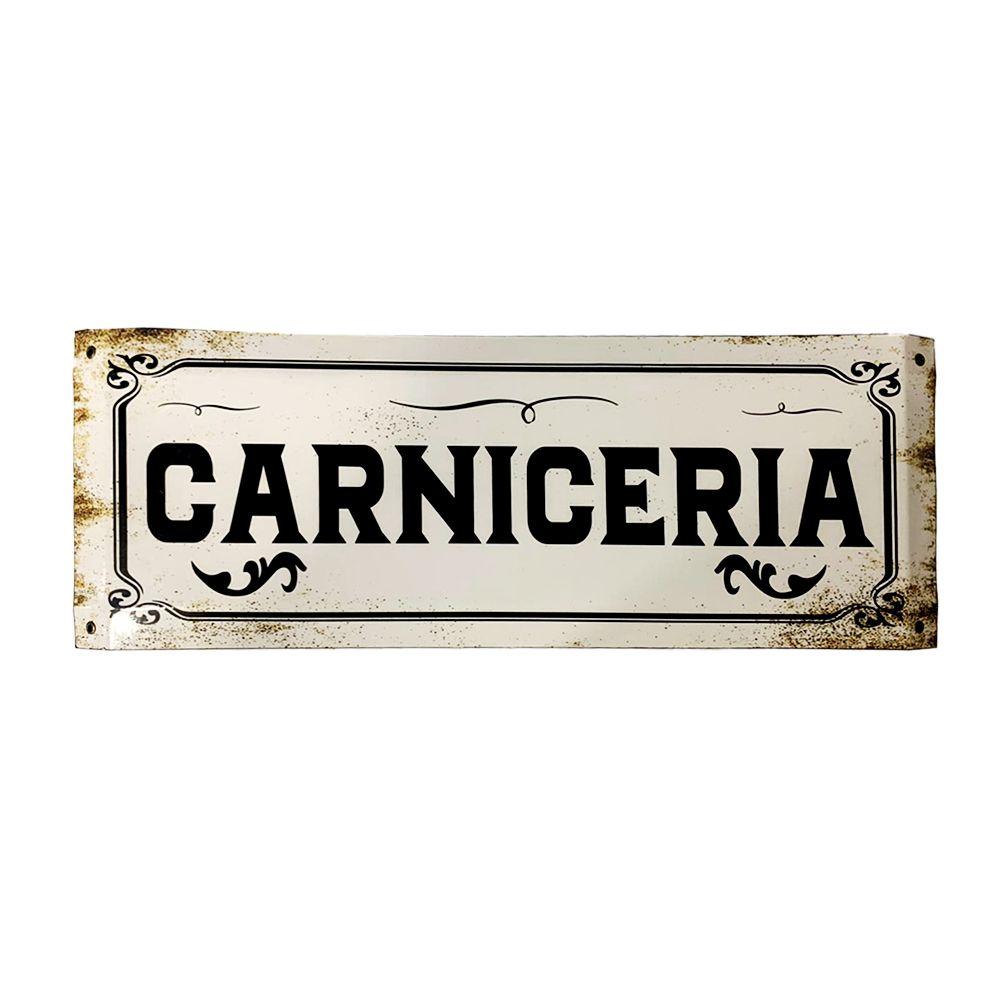 CARTEL CHAPA 20x54 CARNICERIA - FIRE CHILE-0