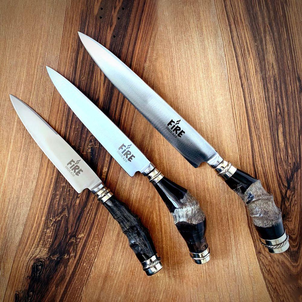 CUCHILLO FIRE INOX ANTILOPE ALPACA 14CM - FIRE CHILE-6