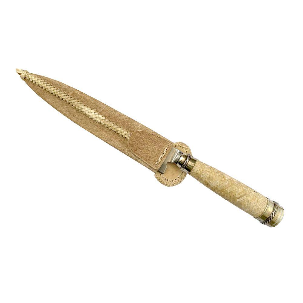 CUCHILLO FIRE INOX TRENZADO ALPACA CRUDO 14CM - FIRE CHILE-2