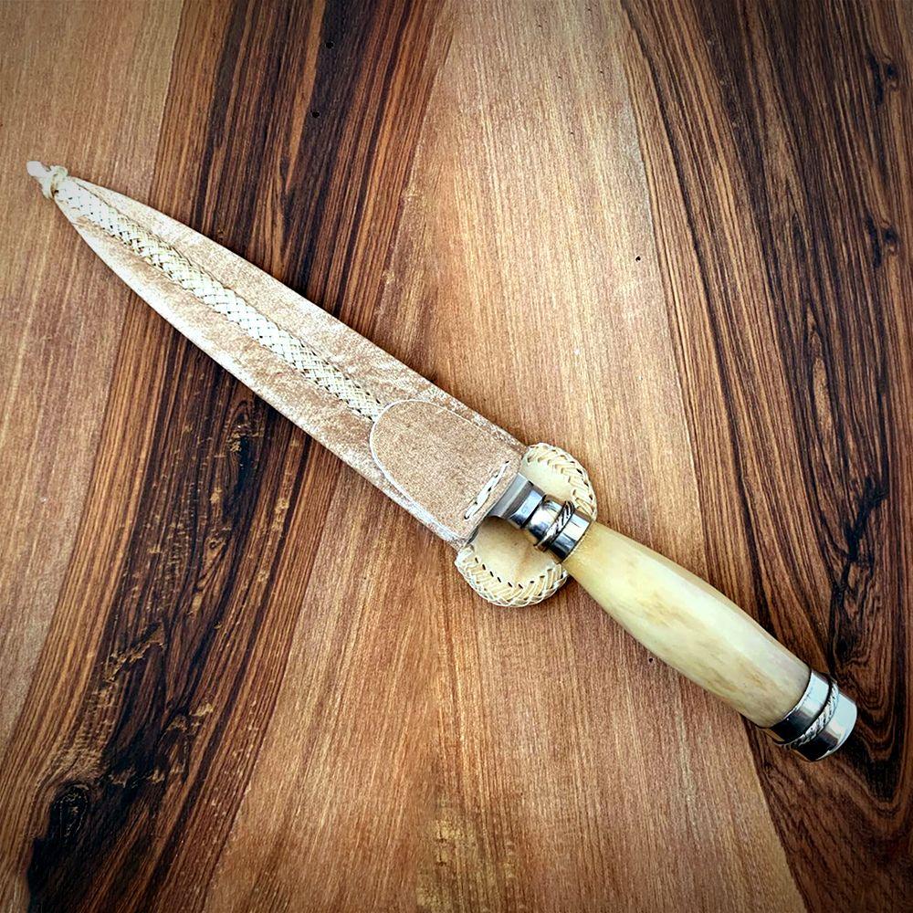 CUCHILLO FIRE INOX POTRO ALPACA 20CM . FIRE CHILE-7