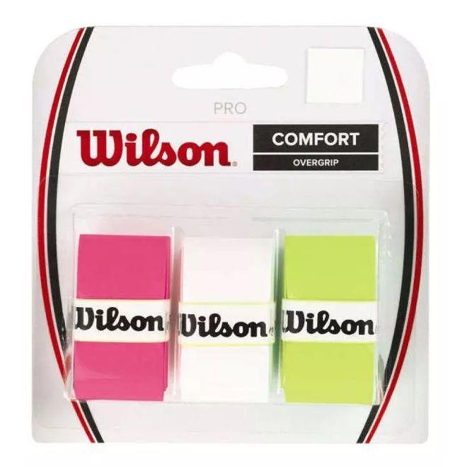 Overgrip Wilson Pro Comfort Tricolor X3  Tenis/Padel-0