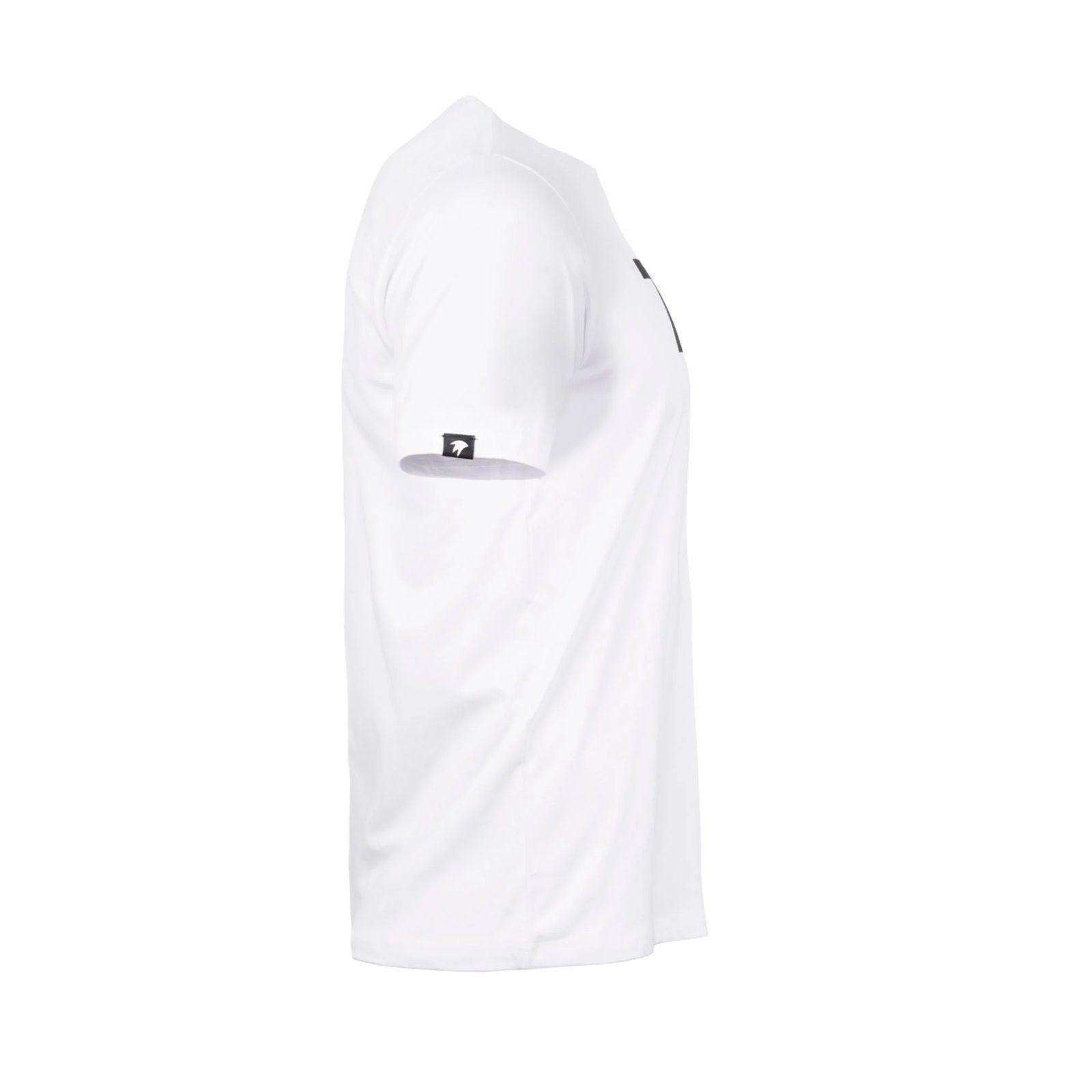 Polera Tilki Cotton Big Logo Tilki Blanco/Negro Tenis Padel-2