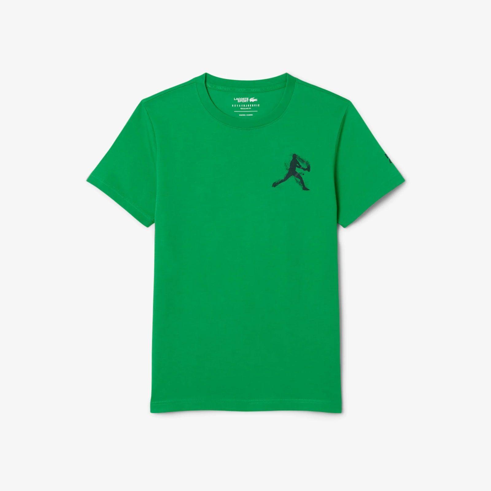 Polera Lacoste Novak Djokovic Verde Tenis-0