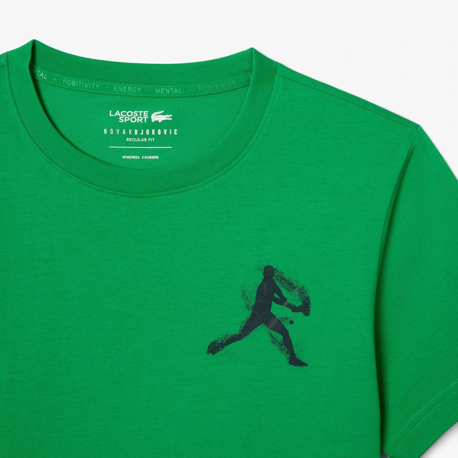 Polera Lacoste Novak Djokovic Verde Tenis-2