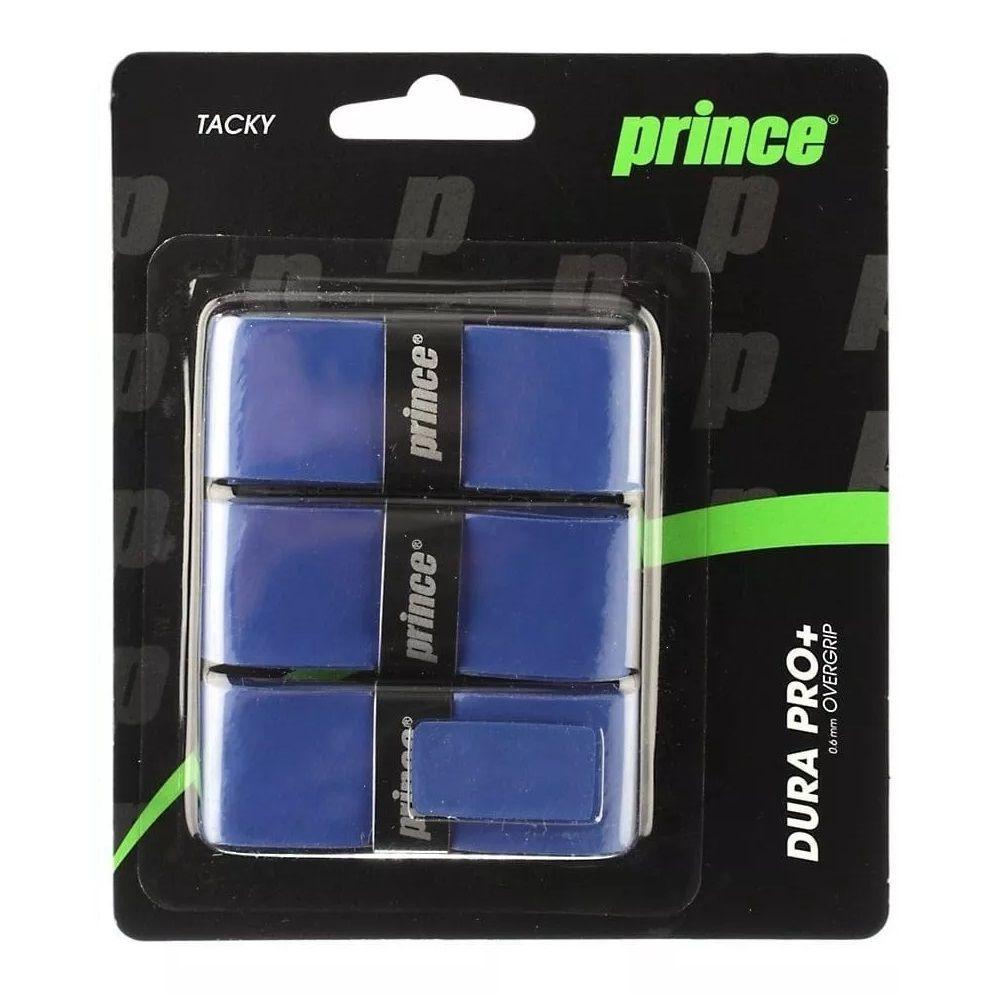 Overgrip Prince Durapro+ Azul X3 Tenis/Padel-0