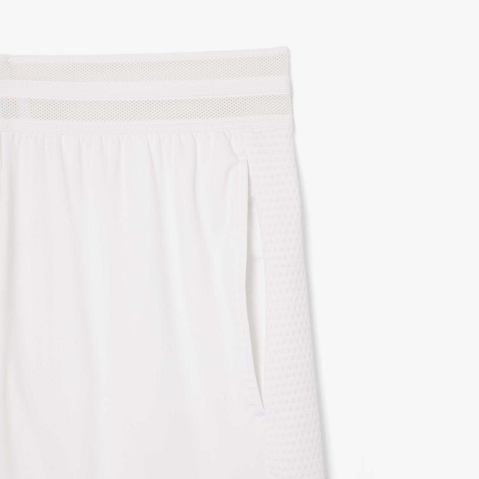 Short Lacoste Ultra Dry Blanco Tenis Padel-2