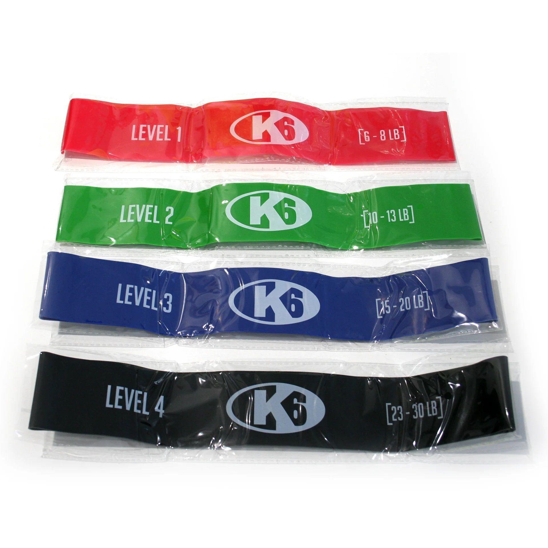 Set Banda Elástica K6 de Resistencia X4 -1