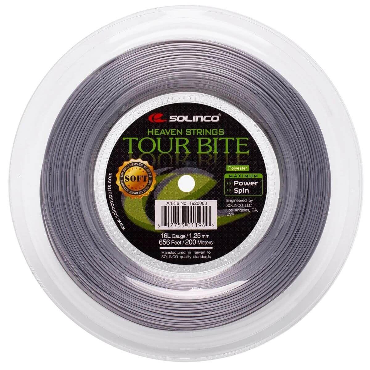 Rollo De Cuerda Solinco Tour Bite Soft 1.25 - 200m-0