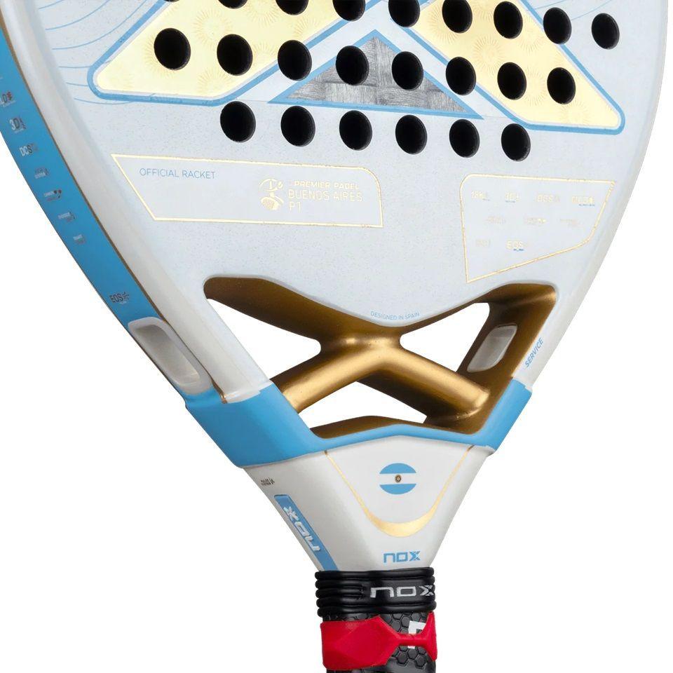 Pala de Padel Nox AT10 Genius 18K Alum Buenos Aires Exclusive Edition-2