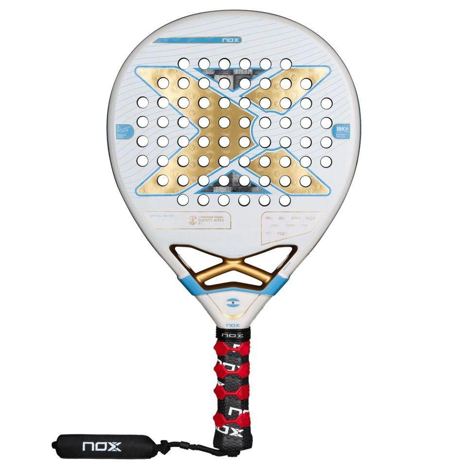 Pala de Padel Nox AT10 Genius 18K Alum Buenos Aires Exclusive Edition-3