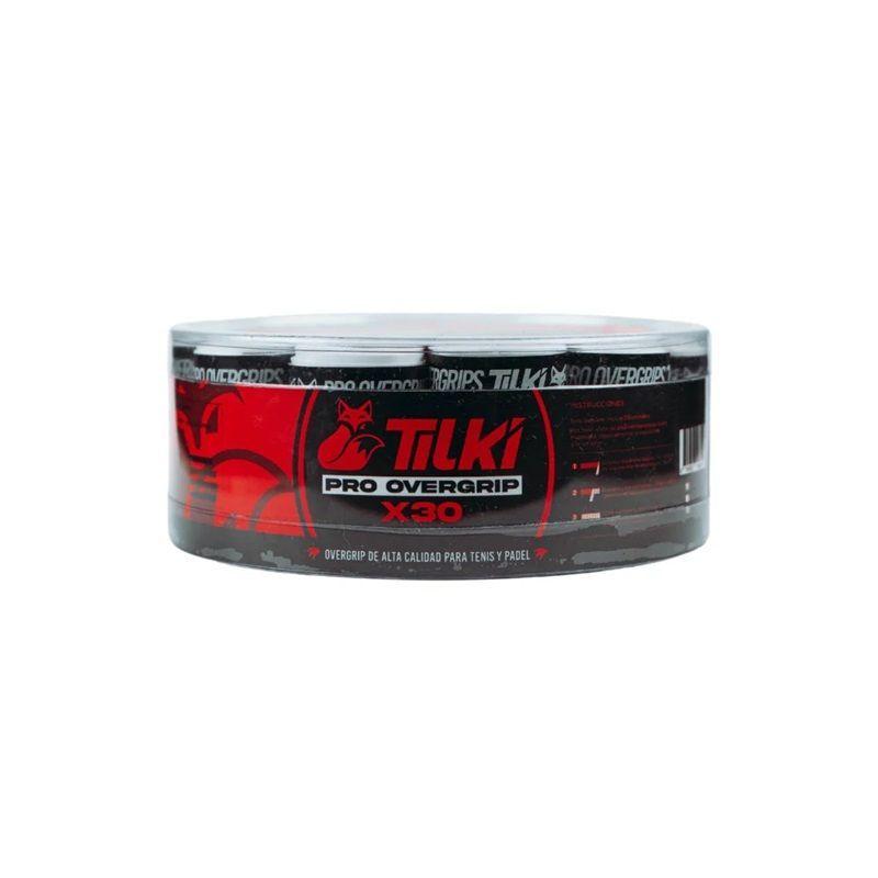 Overgrip Tilki Pro Perforated Blanco X30 Tenis Padel-1