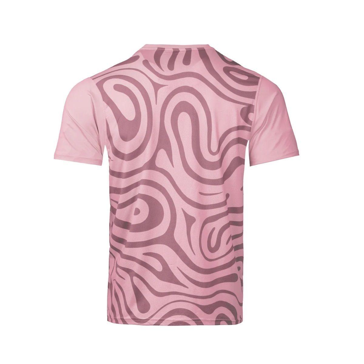 Polera Tilki Full Print Pro Lehinde Rosa Tenis Padel-1