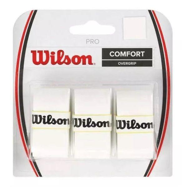 Overgrip Wilson Pro Comfort Blanco X3  Tenis/Padel-0