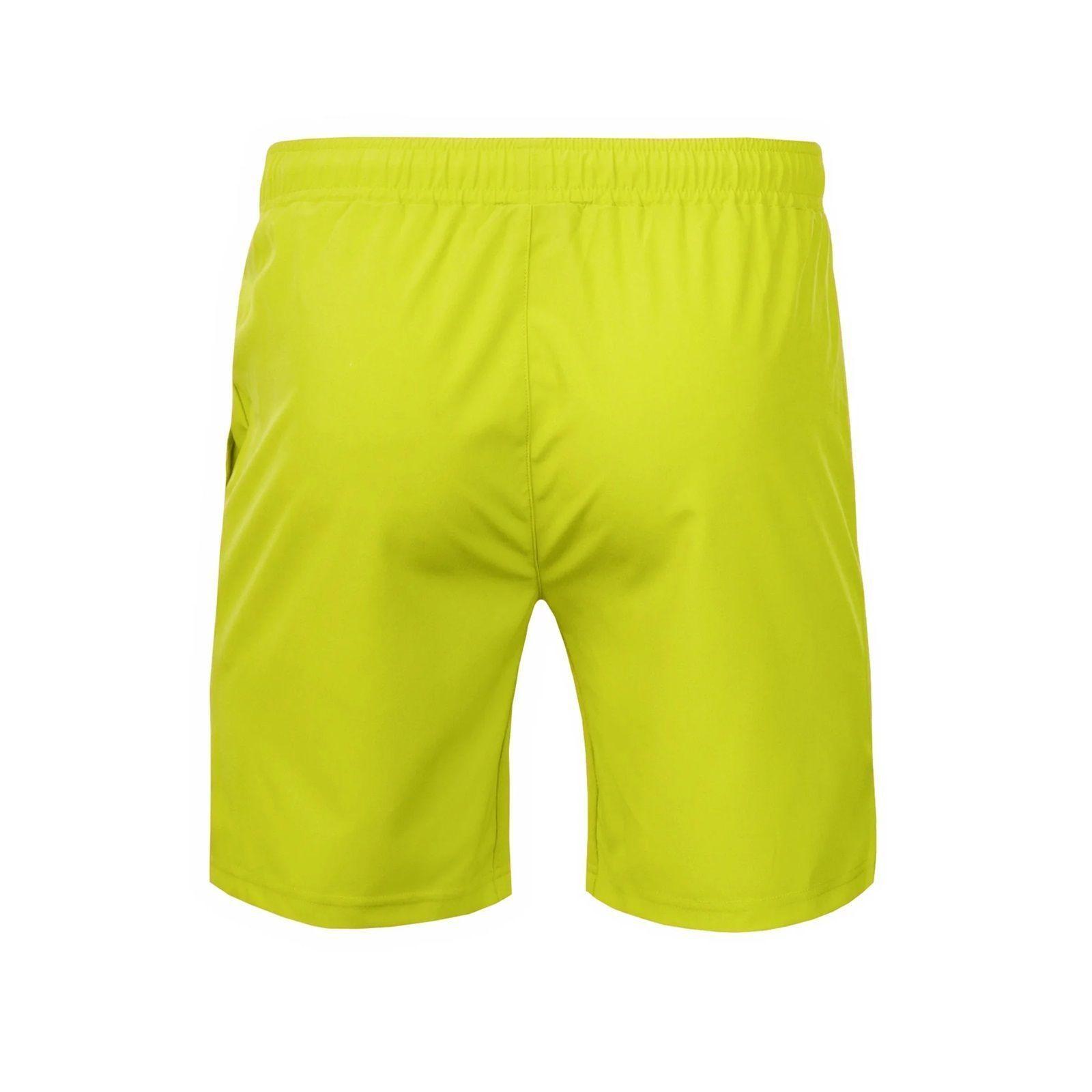 Short Tilki Poly 2.0 Temel Amarillo Fluor Tenis Padel-1