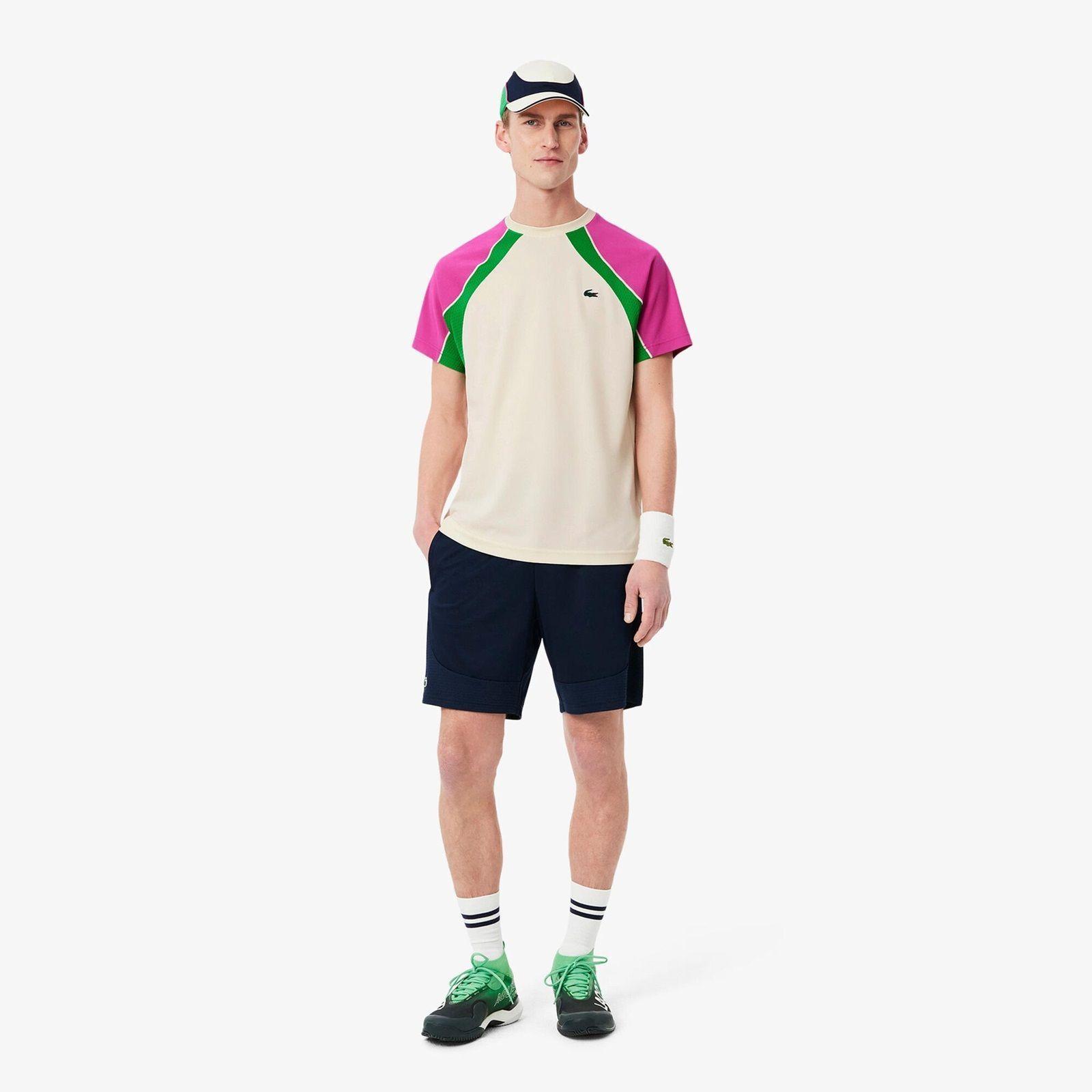 Polera Lacoste Ultra Dry Crema Tenis-2