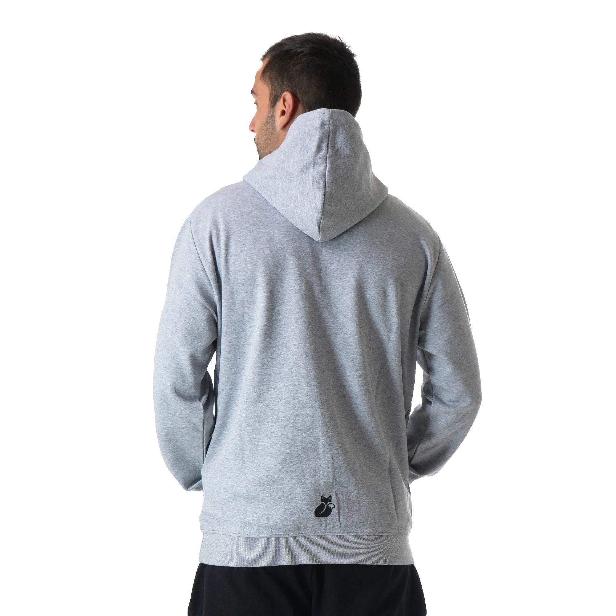Poleron Tilki Hoodie Lehinde Gris Tenis Padel-1