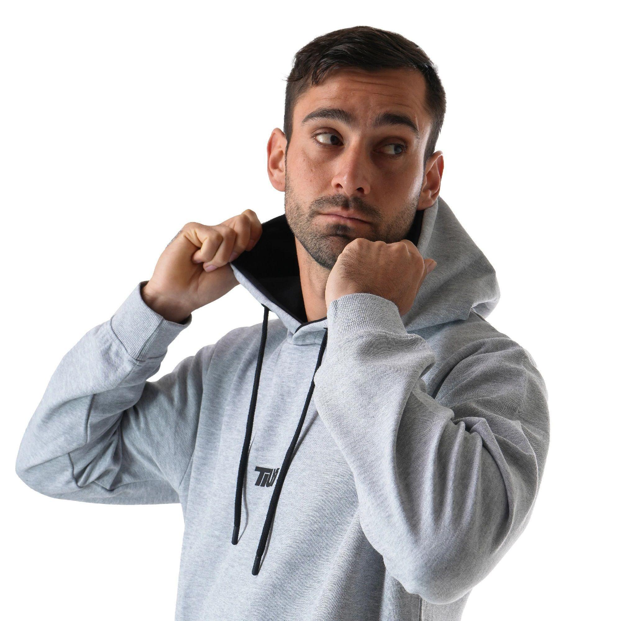 Poleron Tilki Hoodie Lehinde Gris Tenis Padel-2