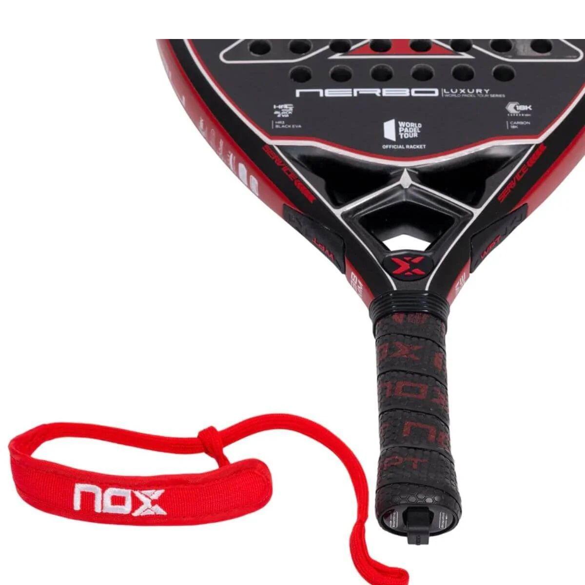 Cordón Nox Smartstrap Luxury Blanco Padel-1