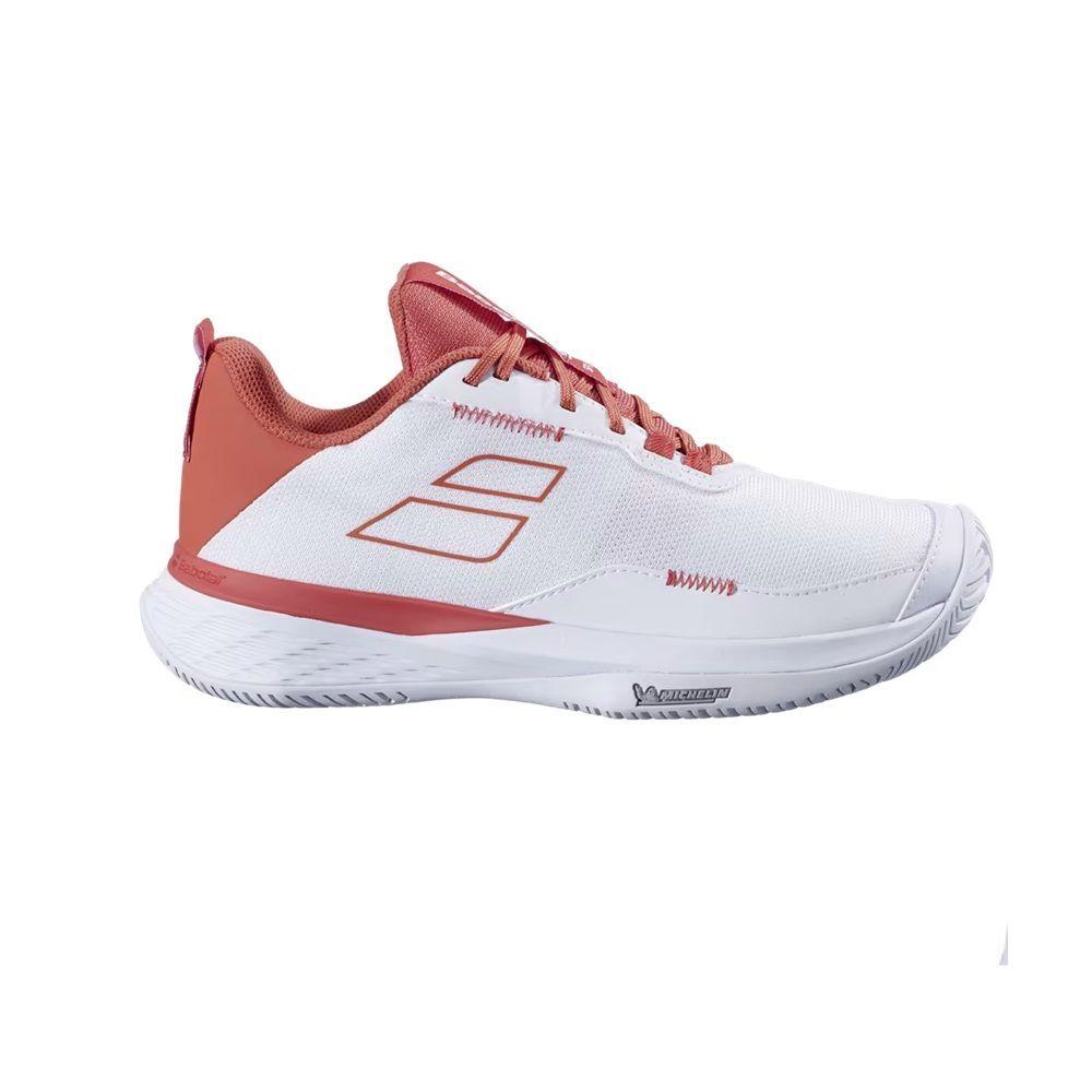 Zapatilla Babolat SFX Evo All Court Women Blanco/Terracota-0