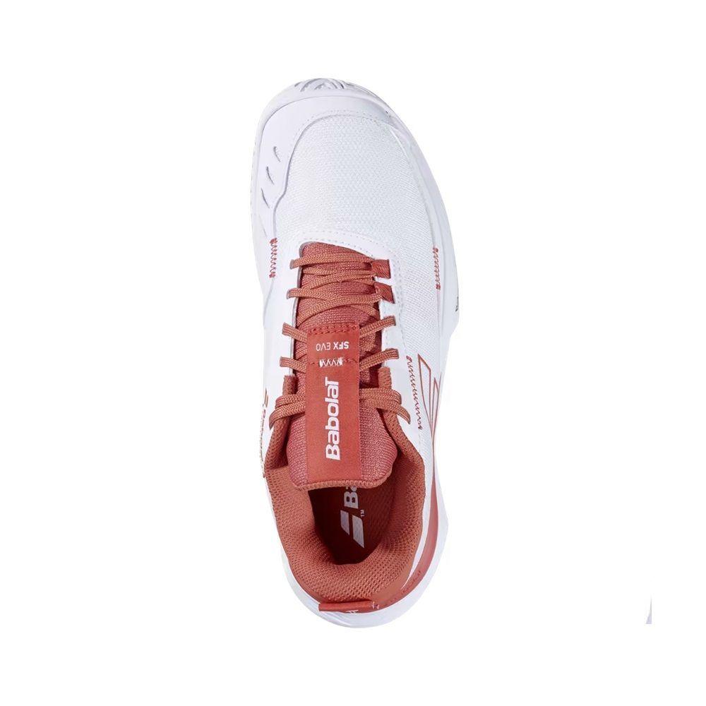 Zapatilla Babolat SFX Evo All Court Women Blanco/Terracota-2