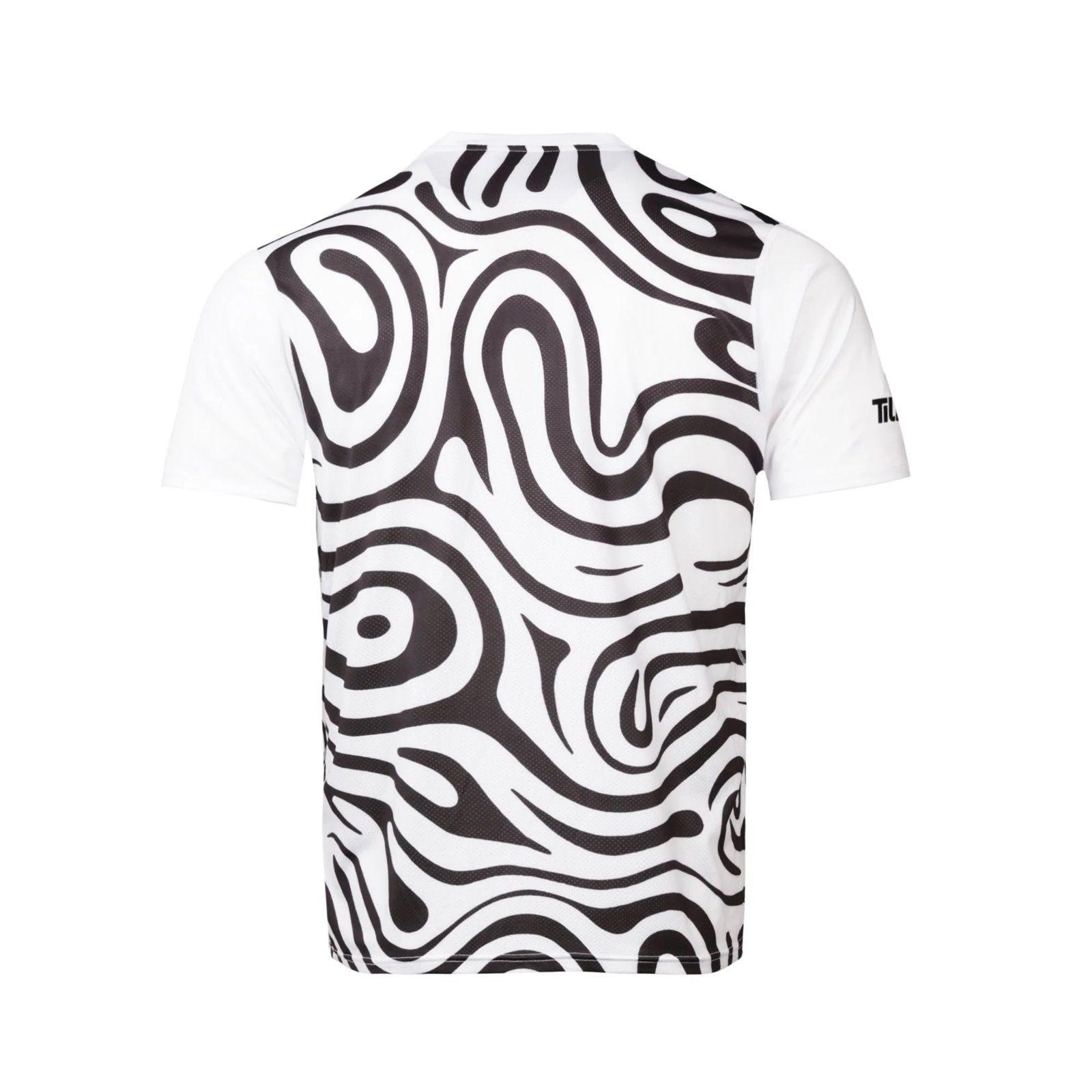 Polera Tilki Full Print Pro Lehinde Blanca Tenis Padel-2