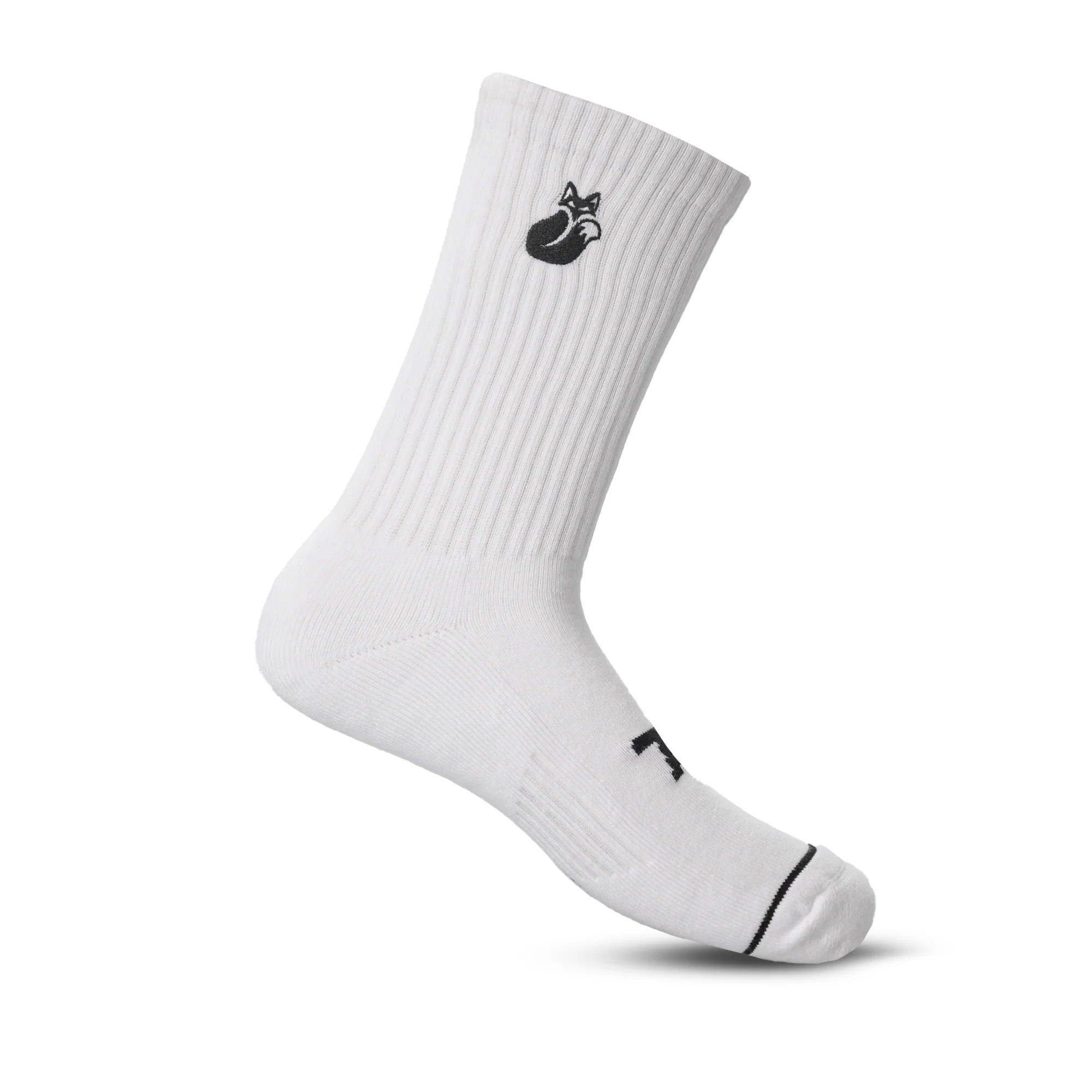 Calcetin Tilki Comfort Blanco/Rosa Pack X3 Tenis Padel-2