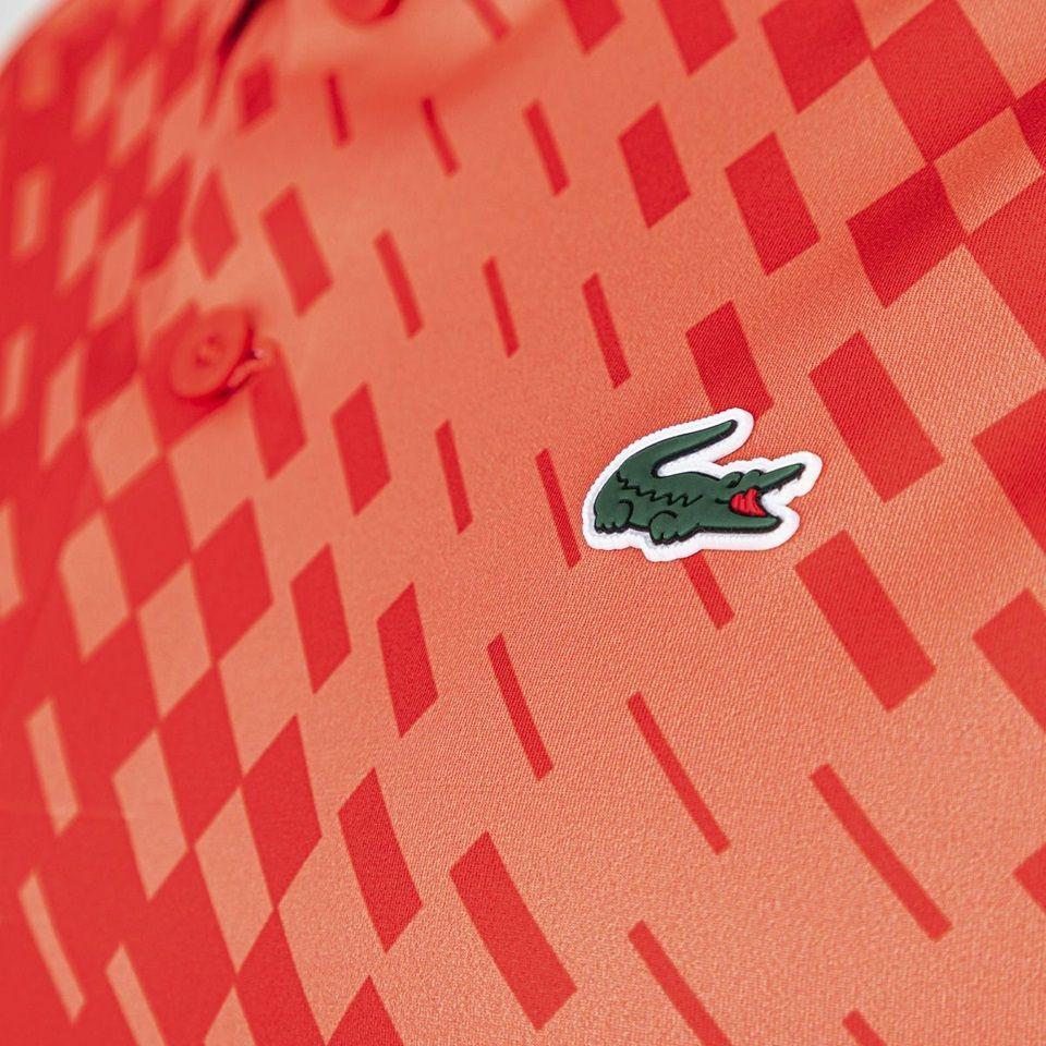 Polera Lacoste Polo Novak Djokovic Roja Tenis Padel-2