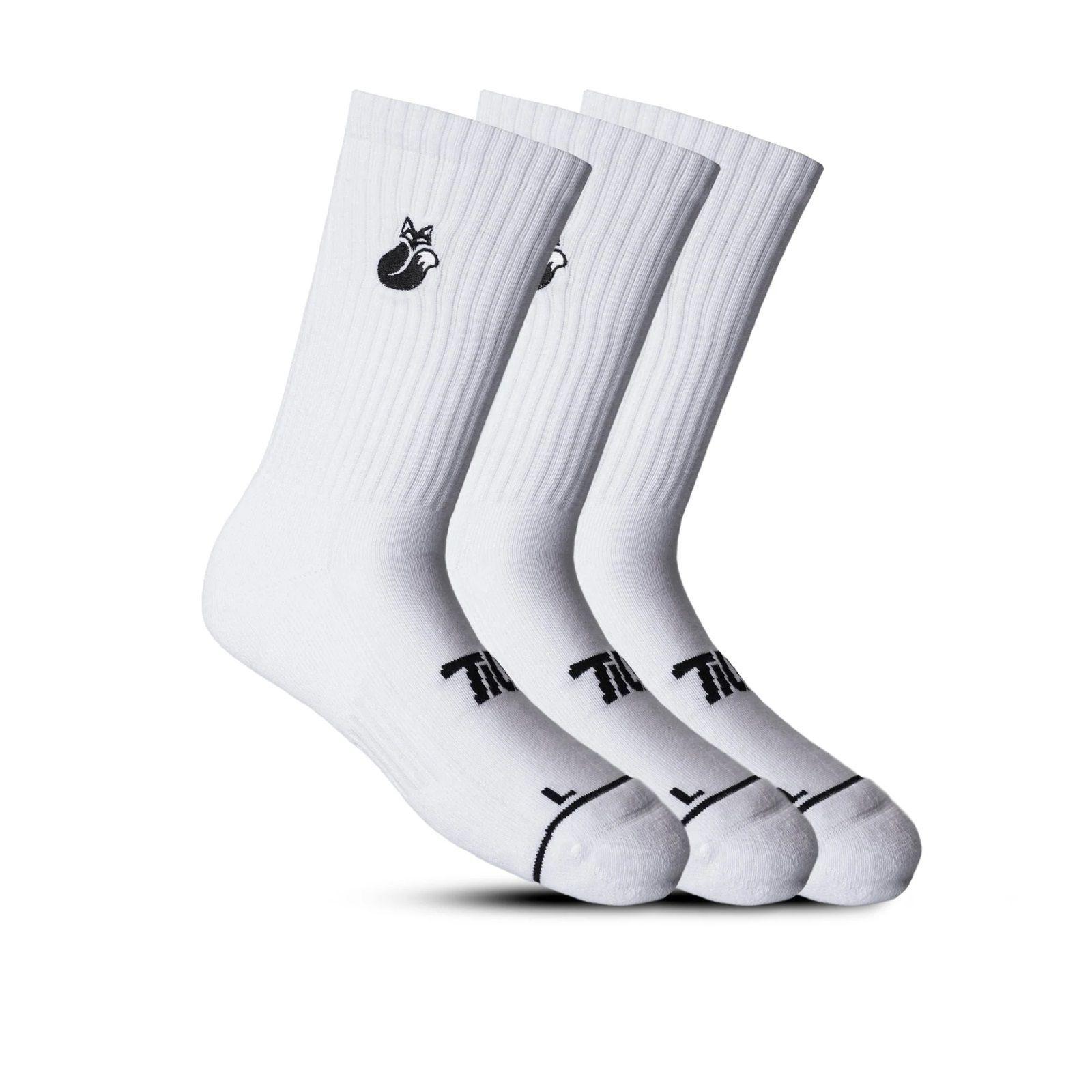 Calcetin Tilki MF14 Comfort Blanco Pack X3 Tenis Padel-2