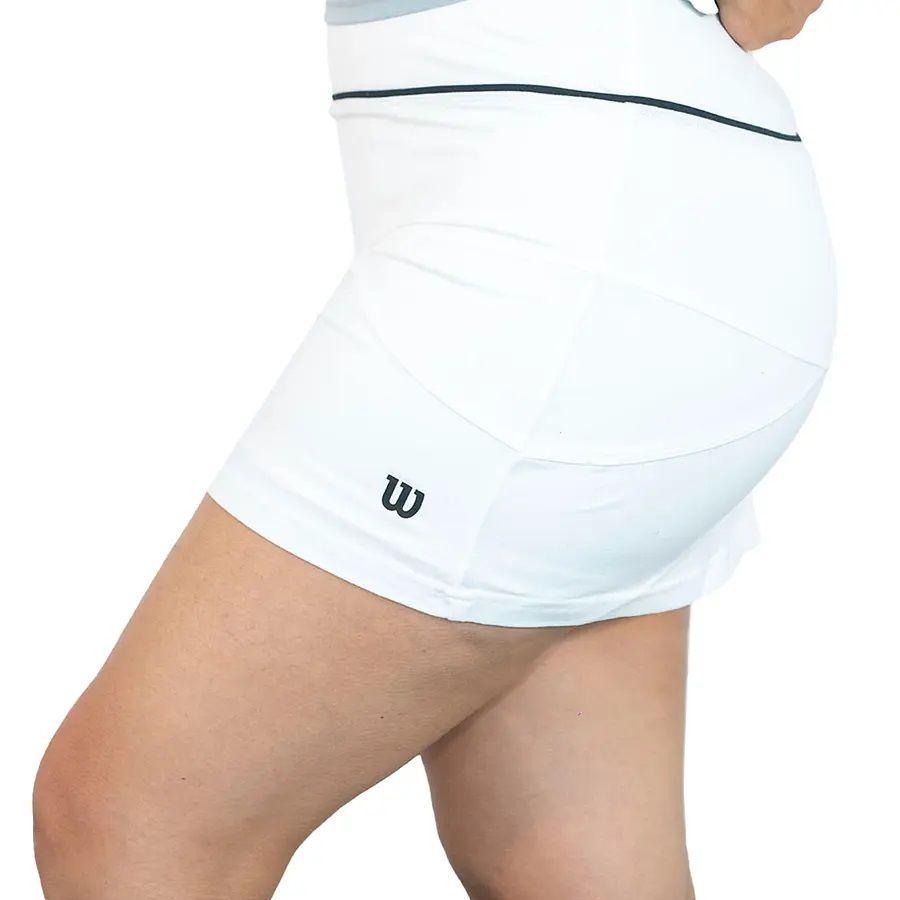 Falda Wilson Con Calza Blanca Tenis Padel-2